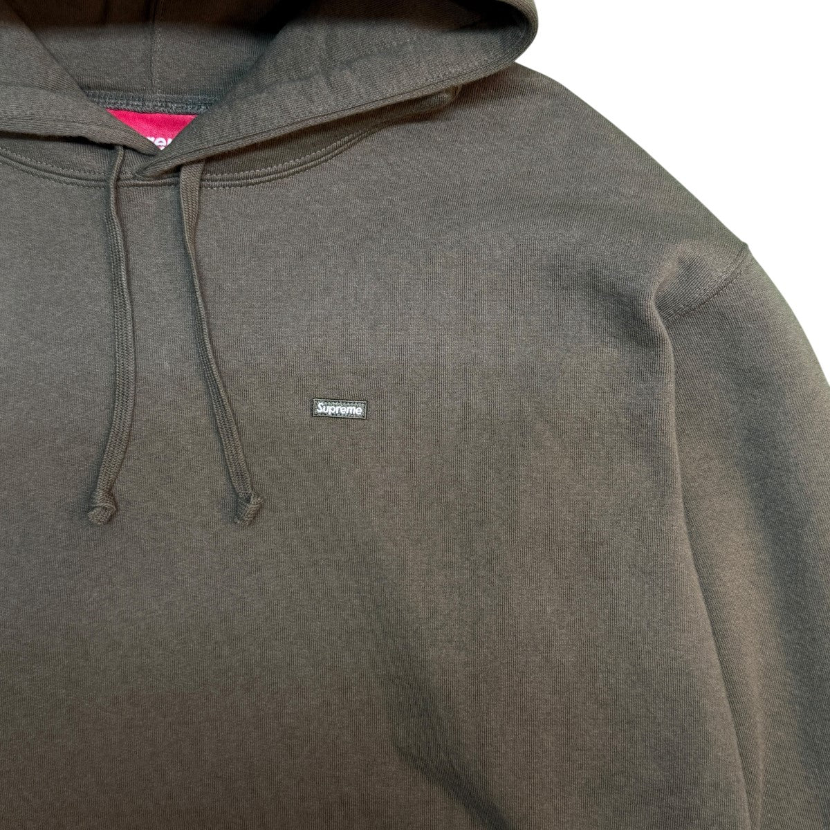 25SS/Small Box Hooded Sweatshirt／スモールボックスロゴスウェットパーカー/カナダ製