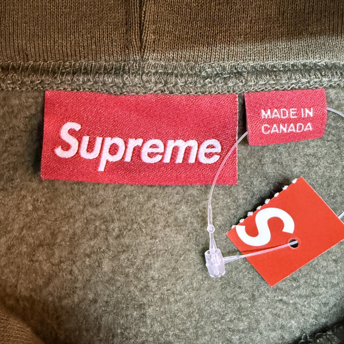 25SS/Small Box Hooded Sweatshirt／スモールボックスロゴスウェットパーカー/カナダ製