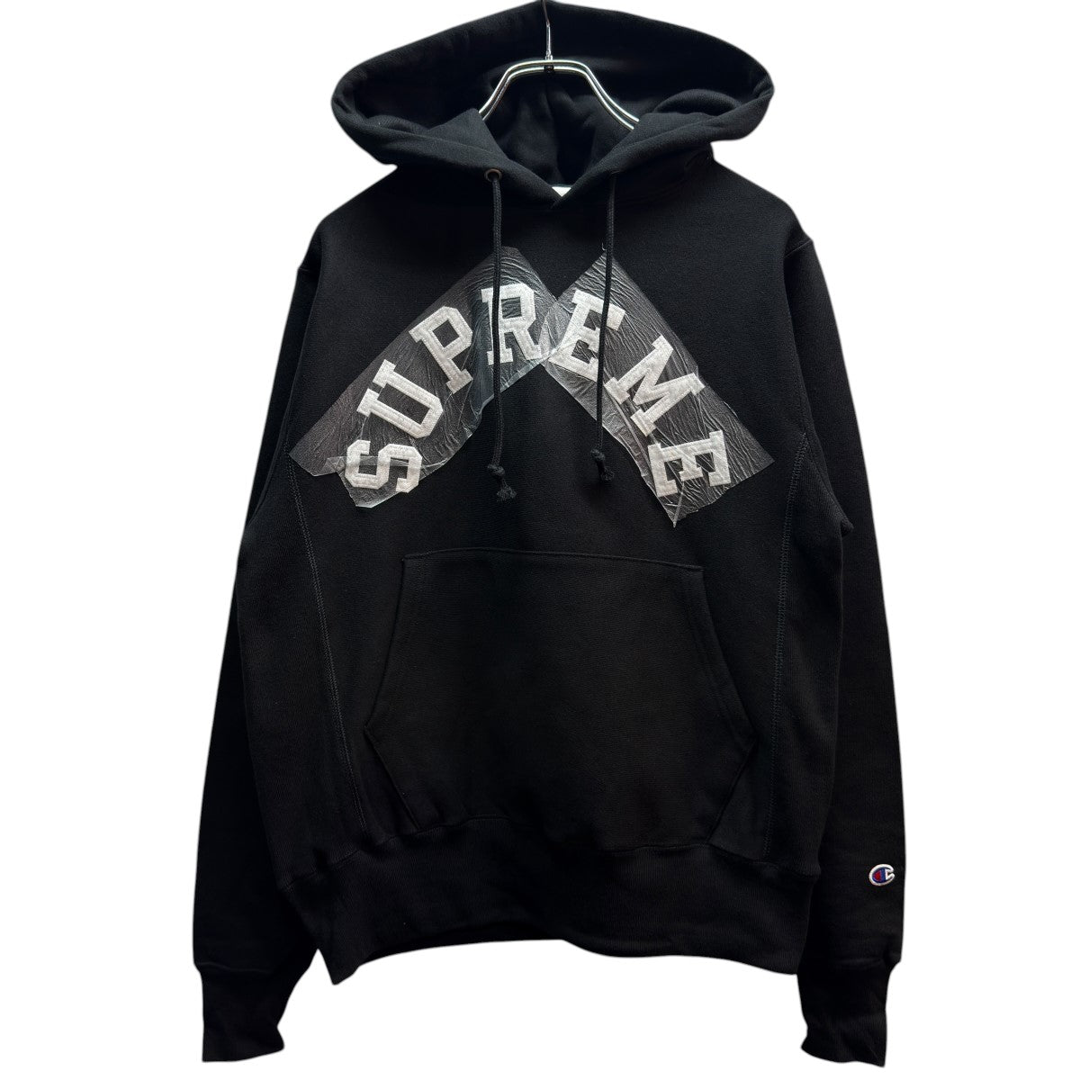 Supreme×Champion 25SS/Champion Hooded Sweatshirt／チャンピオン スウェットパーカーﾎﾝｼﾞｭﾗｽ製 古着・中古-1枚目のアイテム画像
