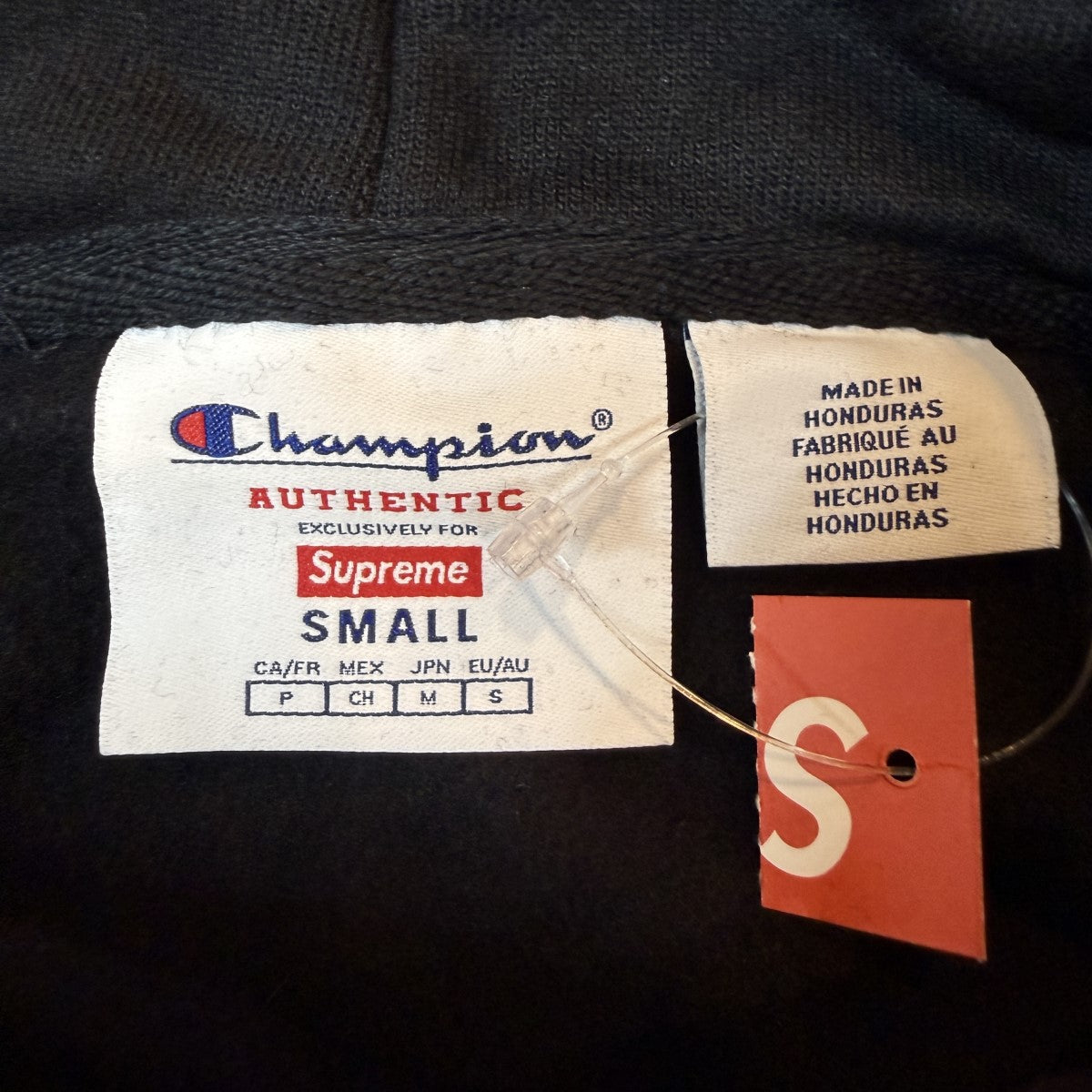 Supreme×Champion 25SS/Champion Hooded Sweatshirt／チャンピオン スウェットパーカーﾎﾝｼﾞｭﾗｽ製 古着・中古-5枚目のアイテム画像