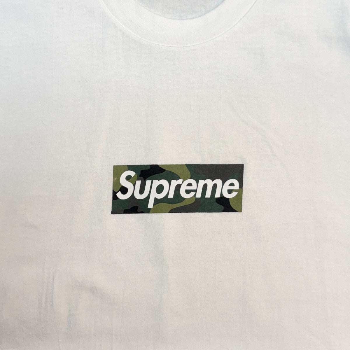 Supreme 23AW/Box Logo Tee／カモフラボックスロゴTシャツ/USA製 古着・中古-3枚目のアイテム画像