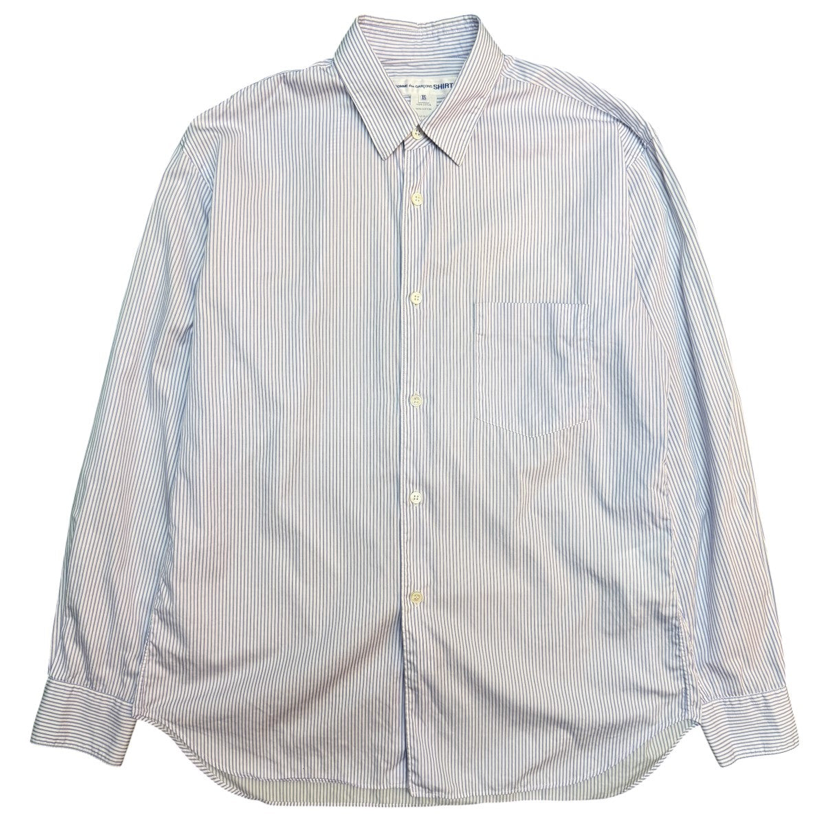 COMME des GARCONS SHIRT ストライプシャツ／シャツ/CDGS2ST 古着・中古-1枚目のアイテム画像