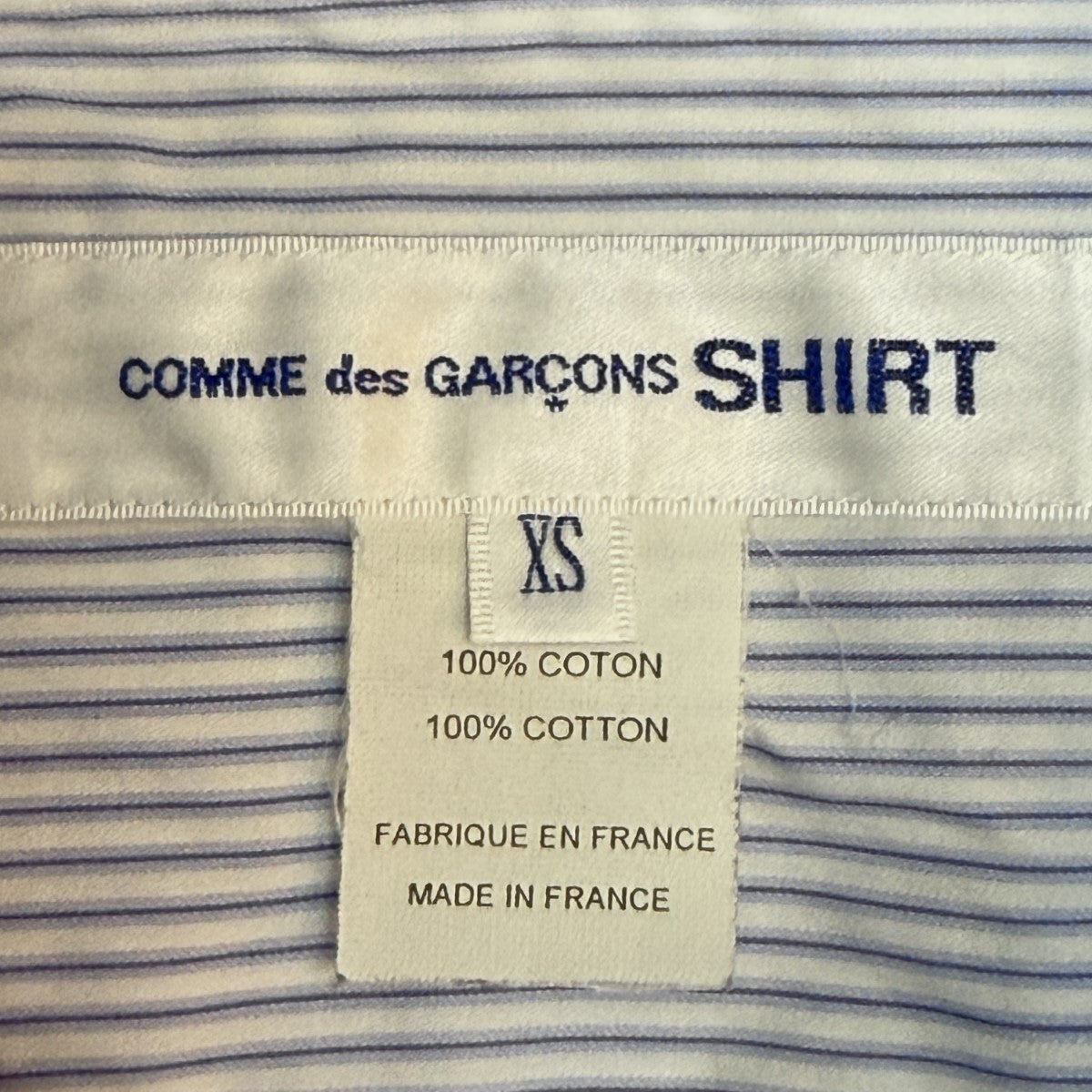 COMME des GARCONS SHIRT ストライプシャツ／シャツ/CDGS2ST 古着・中古-5枚目のアイテム画像