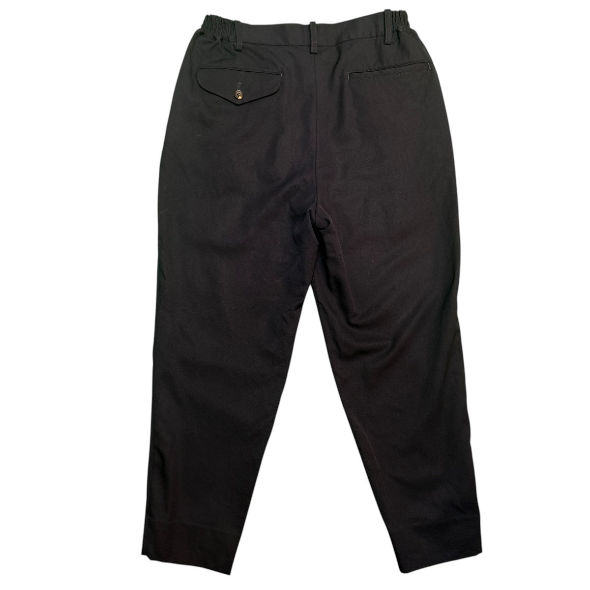 COMME des GARCONS HOMME DEUX 19SS/ウール ワイド テーパードパンツ／テーパードスラックスパンツDC-P029 古着・中古-2枚目のアイテム画像
