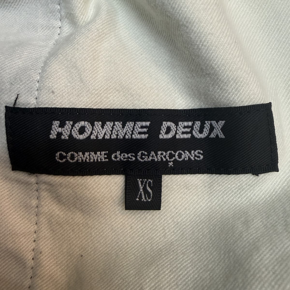COMME des GARCONS HOMME DEUX 19SS/ウール ワイド テーパードパンツ／テーパードスラックスパンツDC-P029 古着・中古-6枚目のアイテム画像