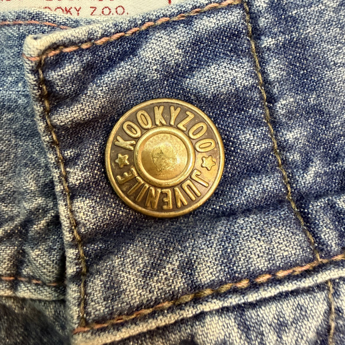 KOOKY ZOO 26SS/JUVENILE WORK PANTS TYPE3／ダメージ加工ワークデニムパンツJ0067 古着・中古-7枚目のアイテム画像