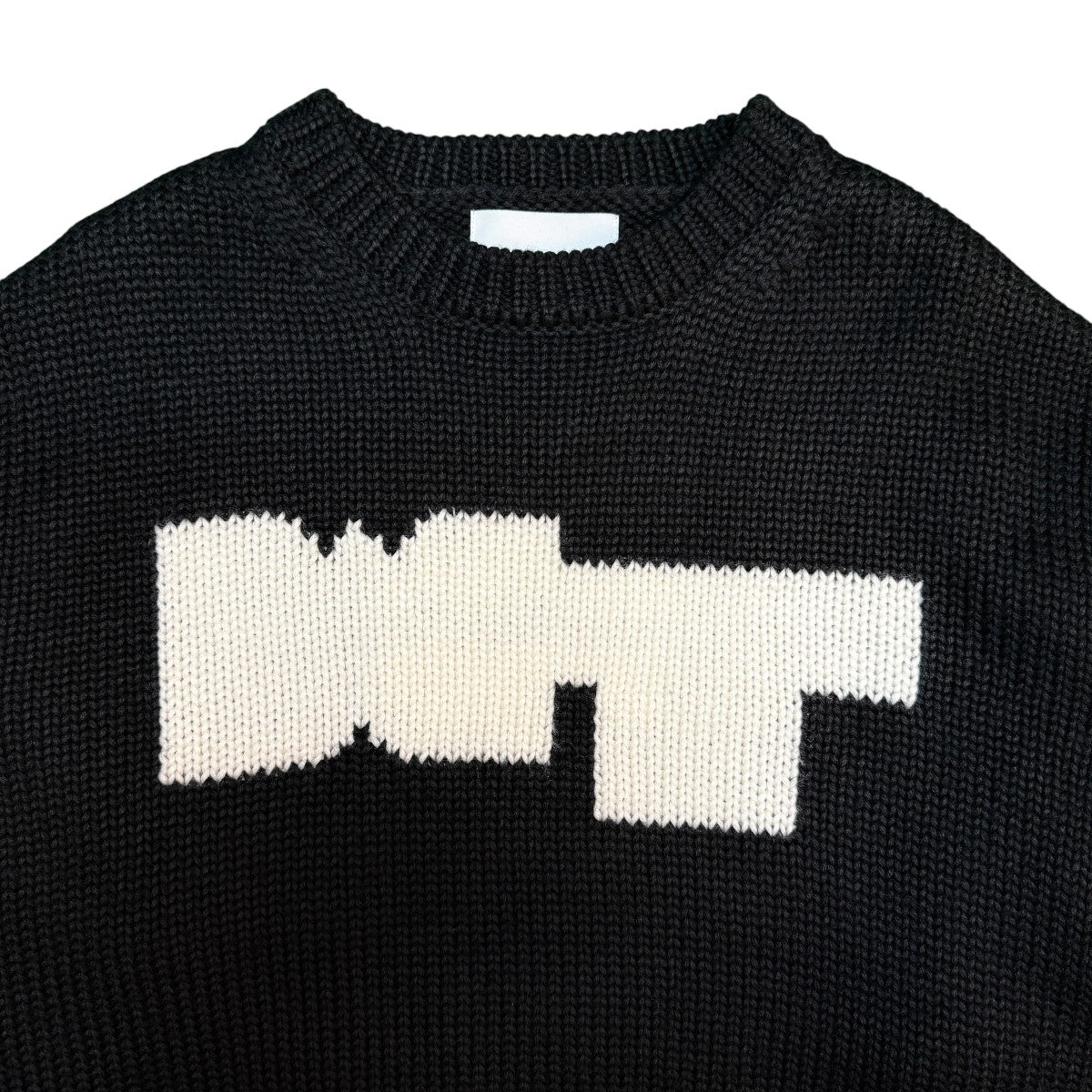 WTAPS 25AW/CREW NECK CRE ／ SWEATER ／ POLY／ローゲージクルーネックニット/252MADT-KNM03 古着・中古-3枚目のアイテム画像