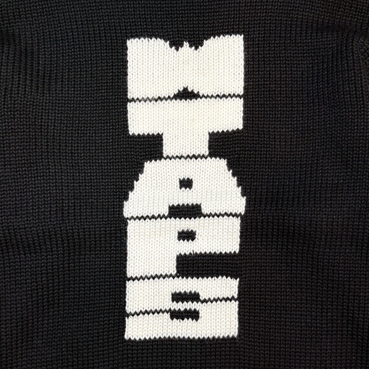 WTAPS 25AW/CREW NECK CRE ／ SWEATER ／ POLY／ローゲージクルーネックニット/252MADT-KNM03 古着・中古-4枚目のアイテム画像