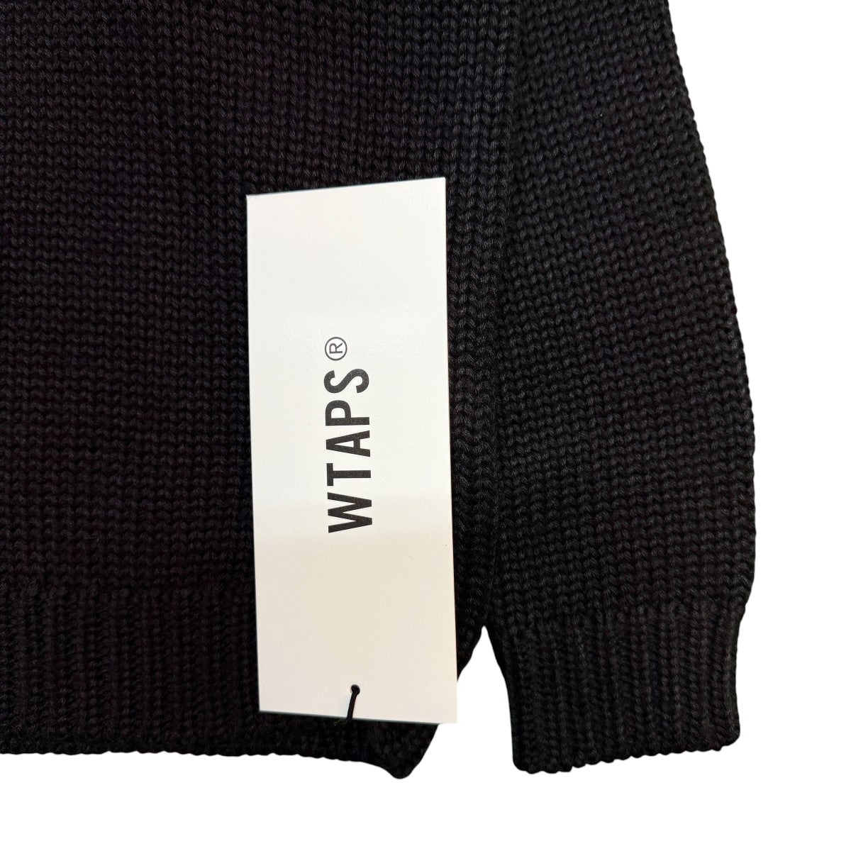 WTAPS 25AW/CREW NECK CRE ／ SWEATER ／ POLY／ローゲージクルーネックニット/252MADT-KNM03 古着・中古-6枚目のアイテム画像