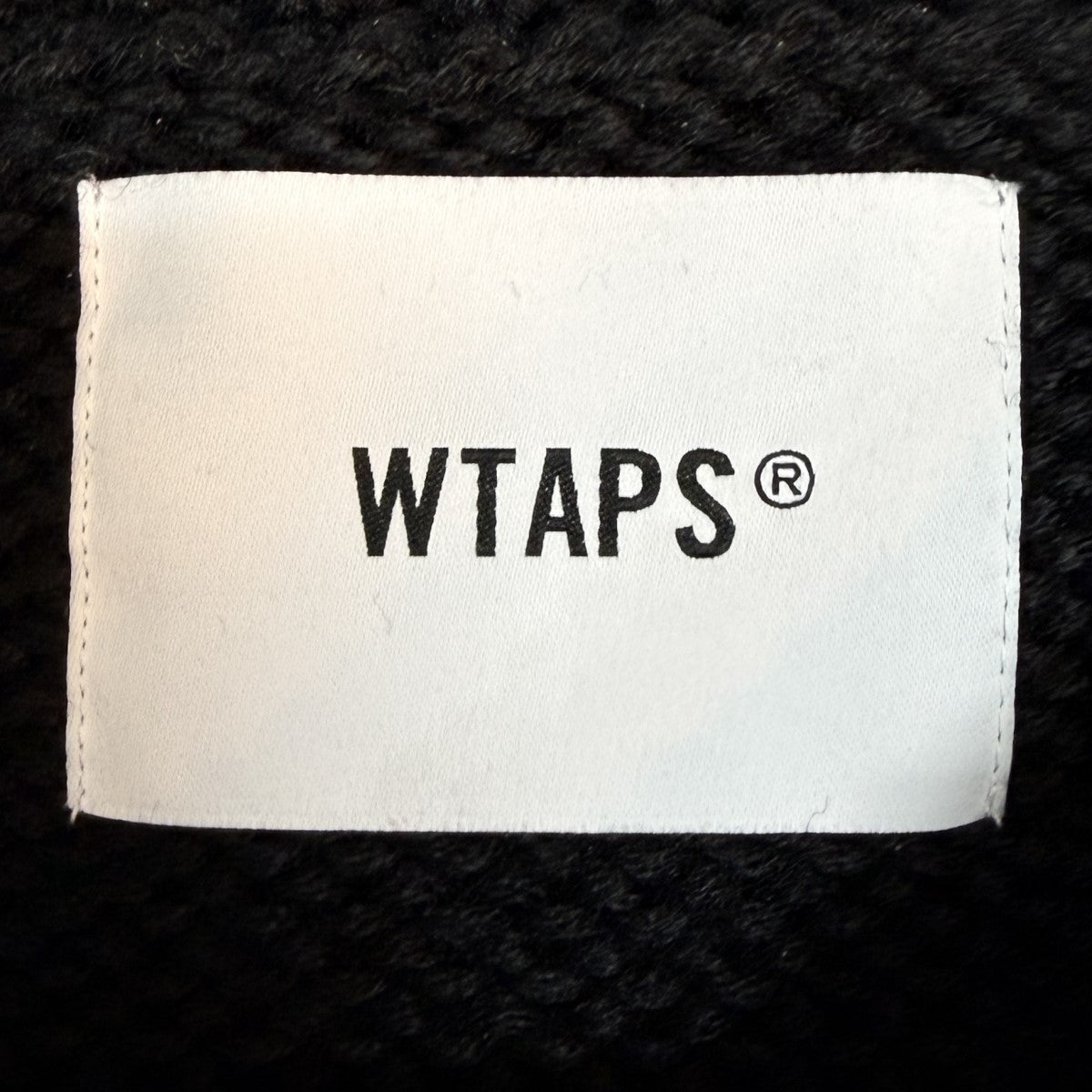 WTAPS 25AW/CREW NECK CRE ／ SWEATER ／ POLY／ローゲージクルーネックニット/252MADT-KNM03 古着・中古-7枚目のアイテム画像