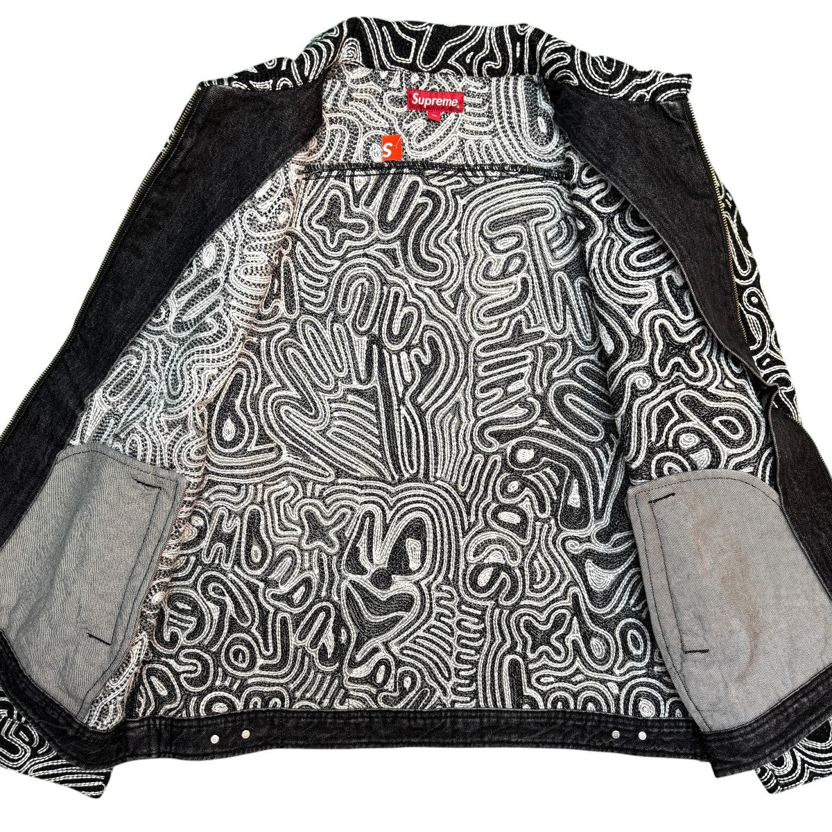 Supreme 22SS/Chainstitch Denim Jacket／チェーンステッチデニムジャケット/中国製 古着・中古-5枚目のアイテム画像