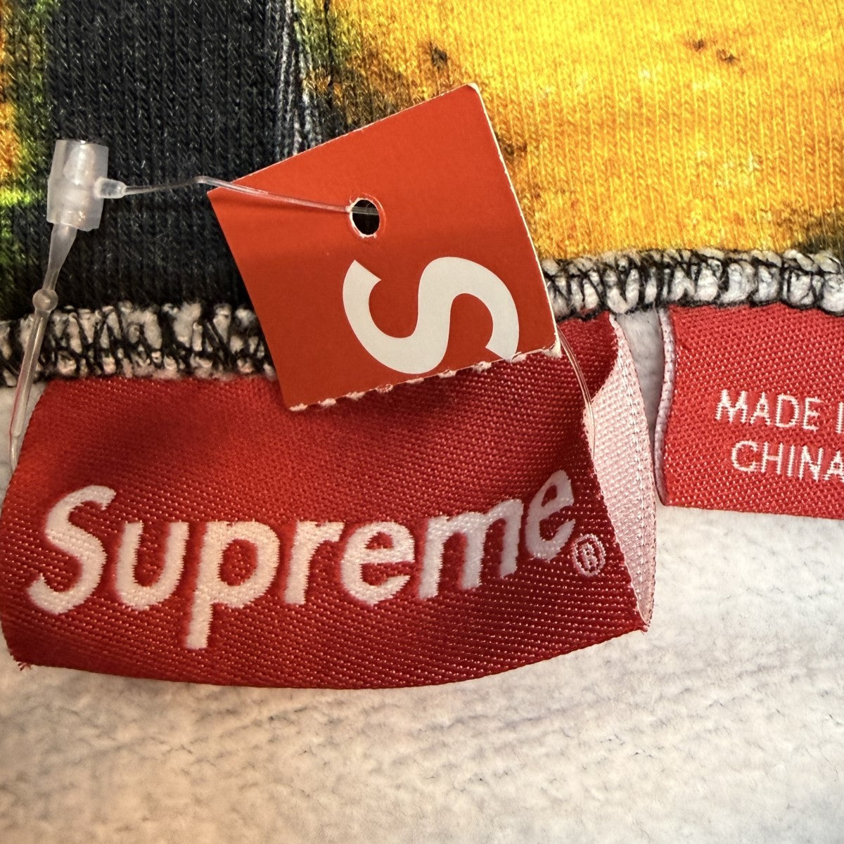 Supreme 22SS/East Broadway Hooded Sweatshirt／イーストブロードウェイスウェットパーカー/中国製 古着・中古-4枚目のアイテム画像