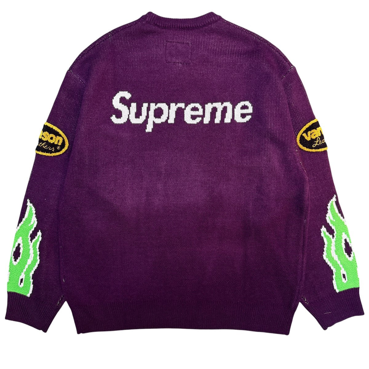Supreme(シュプリーム) 22SS/Vanson Leathers Sweater／バンソン