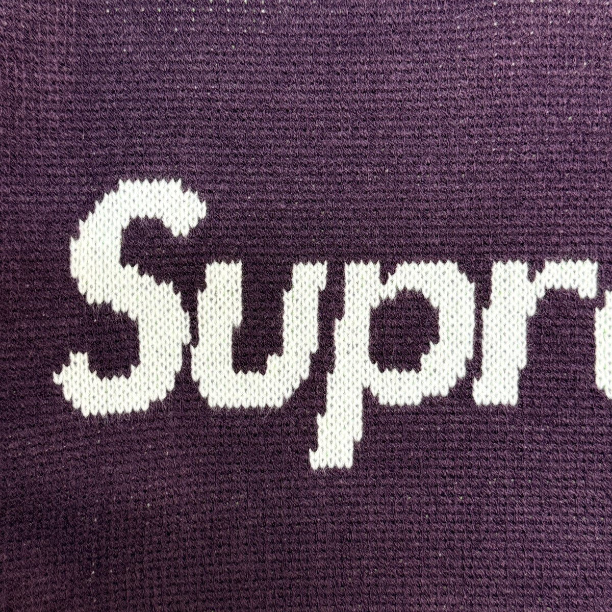 極希少Supreme vanson leathers sweater セーター紫 Supreme(シュプリーム) 22SS/Vanson Leathers Sweater／バンソン