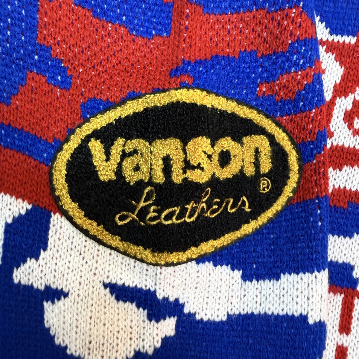 Supreme 22SS/Vanson Leathers Sweater／バンソンレザーズ セーター 古着・中古-5枚目のアイテム画像