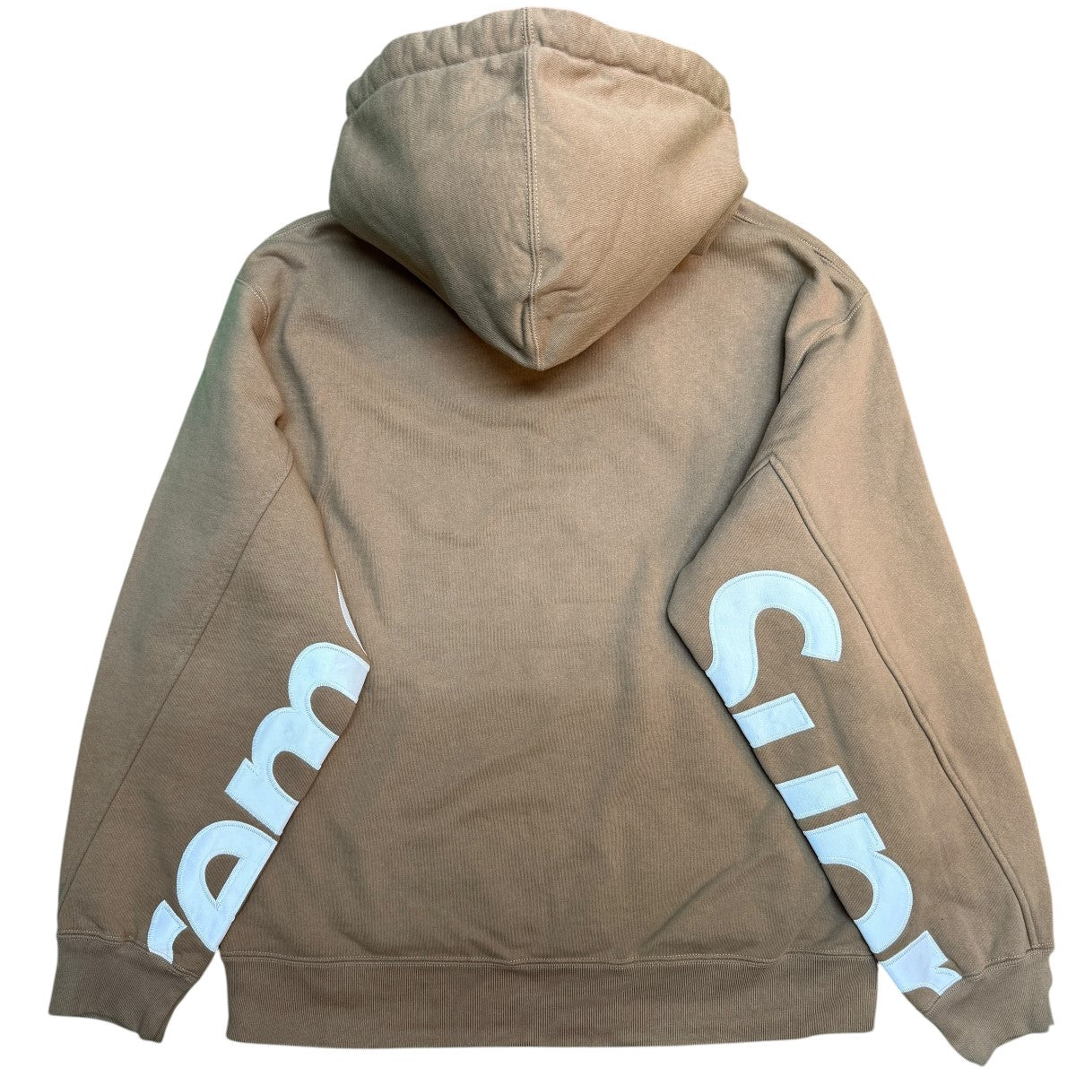 Supreme 22SS/Cropped Panels Hooded Sweatshirt／クロップパネルスウェットパーカー/中国製 古着・中古-4枚目のアイテム画像
