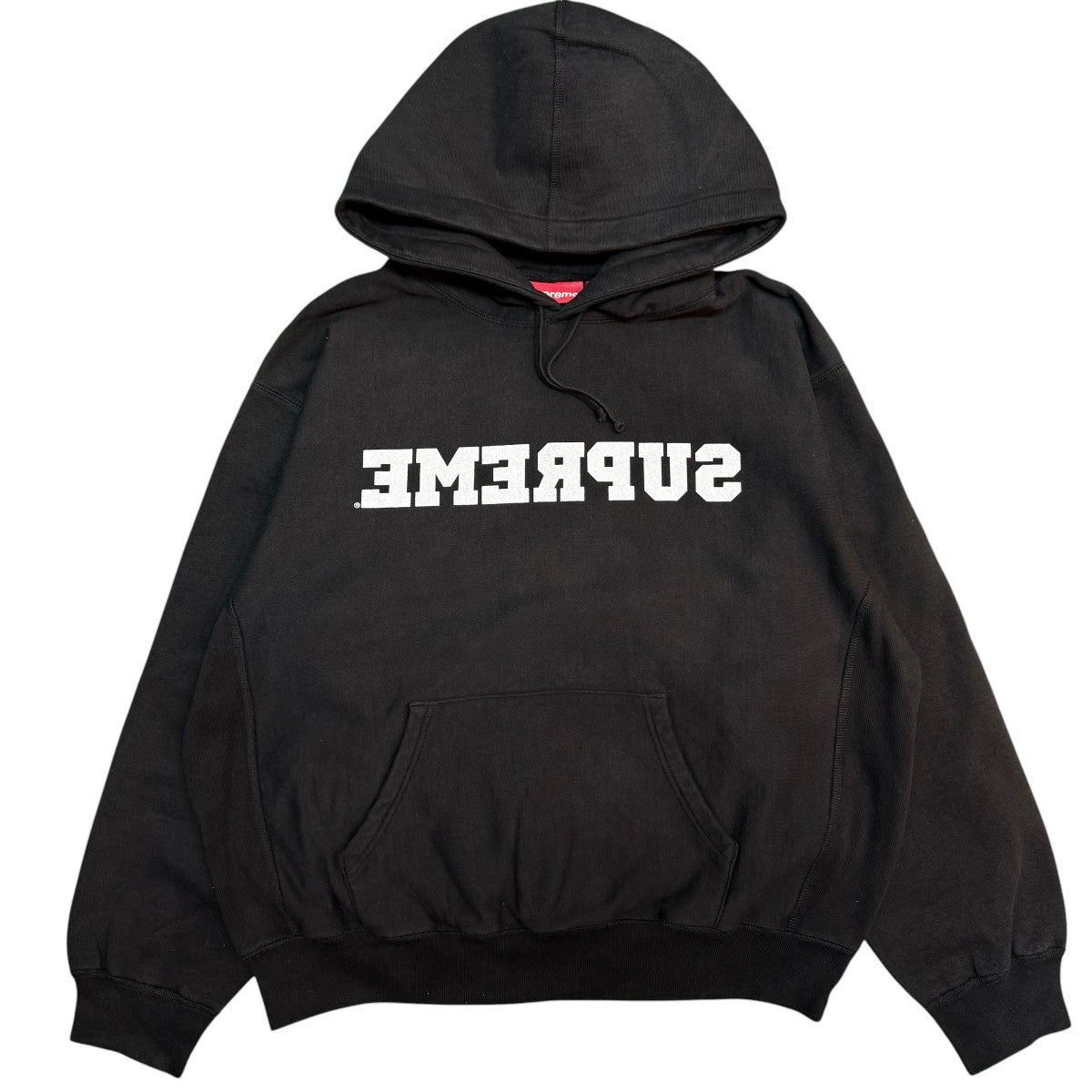 Supreme 25SS/Reverse Hooded Sweatshirt／リバーススウェットパーカー/ポルトガル製 古着・中古-1枚目のアイテム画像