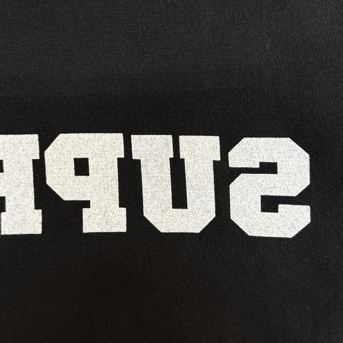 Supreme 25SS/Reverse Hooded Sweatshirt／リバーススウェットパーカー/ポルトガル製 古着・中古-2枚目のアイテム画像