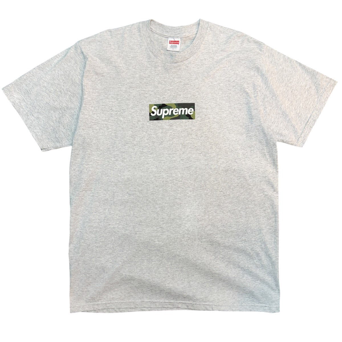 Supreme 23AW/Box Logo Tee／カモフラボックスロゴTシャツ 古着・中古-1枚目のアイテム画像