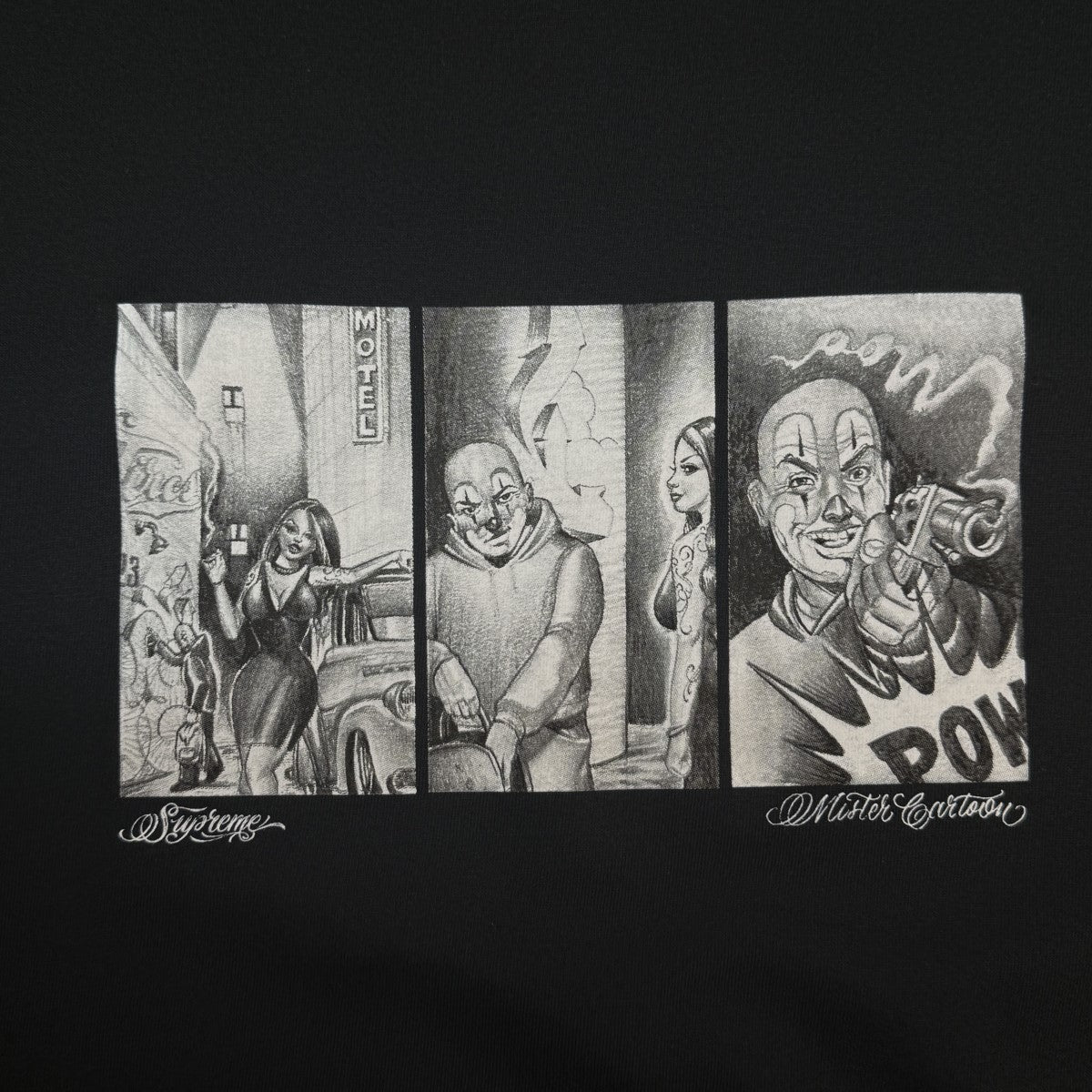 Supreme 24AW/Mister Cartoon Pow Tee／ミスター・カートゥーン POW Tシャツ 古着・中古-2枚目のアイテム画像
