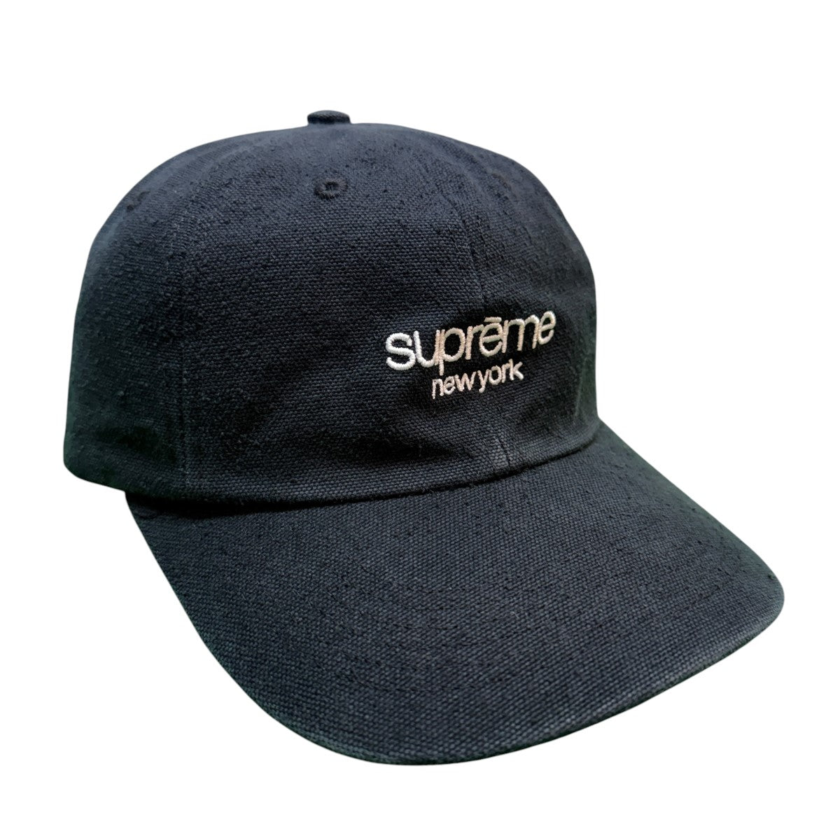 Supreme 23SS/Classic Logo 6-Panel／クラシックロゴ6パネルキャップウォッシュド加工 古着・中古-1枚目のアイテム画像
