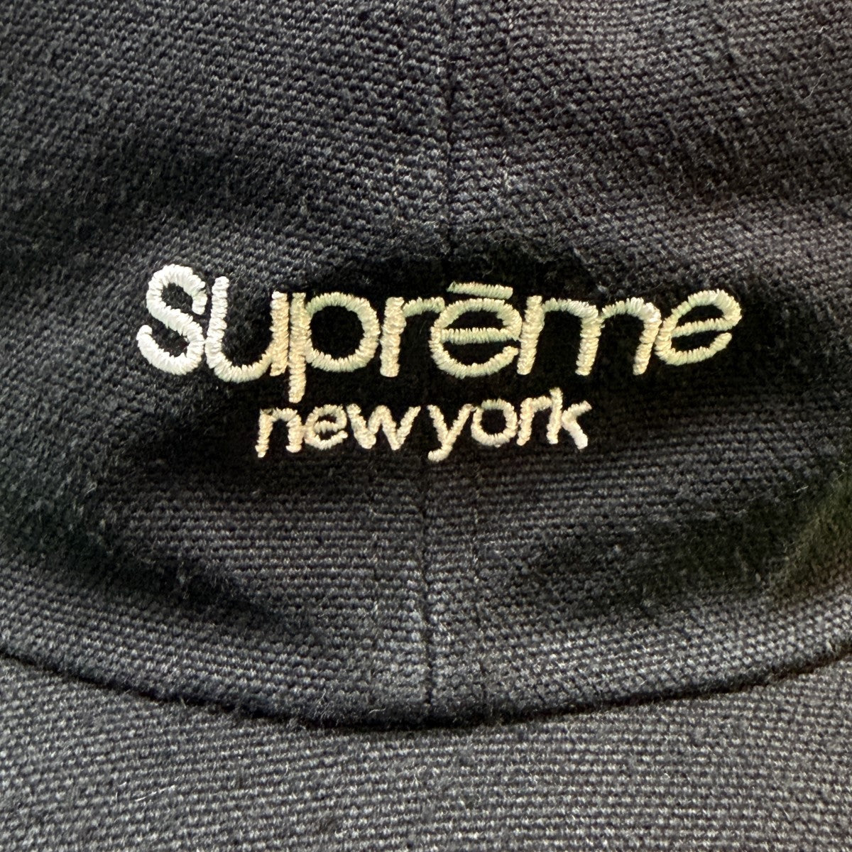 Supreme 23SS/Classic Logo 6-Panel／クラシックロゴ6パネルキャップウォッシュド加工 古着・中古-3枚目のアイテム画像