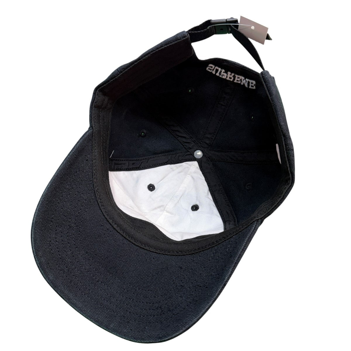 Supreme 23SS/Classic Logo 6-Panel／クラシックロゴ6パネルキャップウォッシュド加工 古着・中古-5枚目のアイテム画像