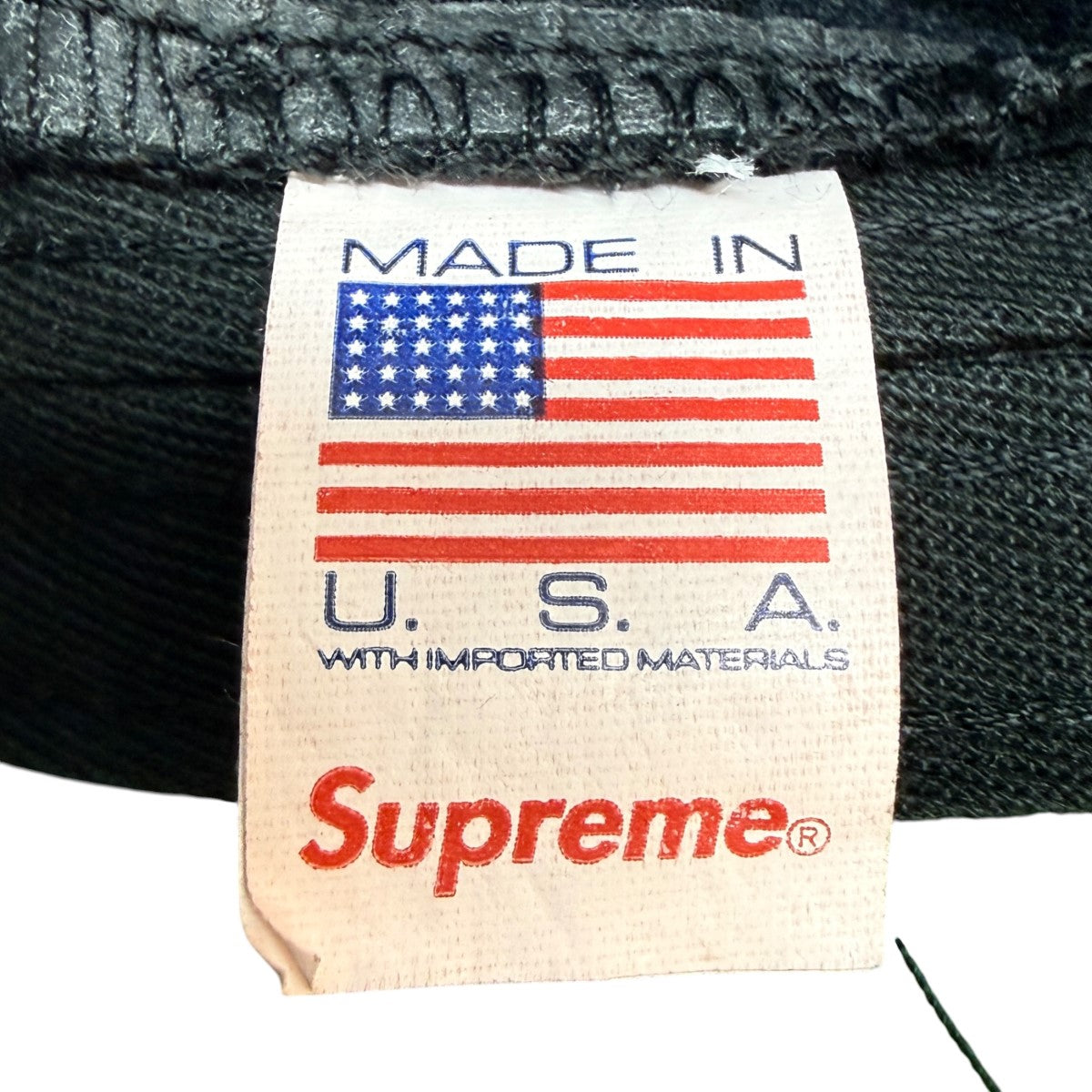 Supreme 23SS/Classic Logo 6-Panel／クラシックロゴ6パネルキャップウォッシュド加工 古着・中古-6枚目のアイテム画像