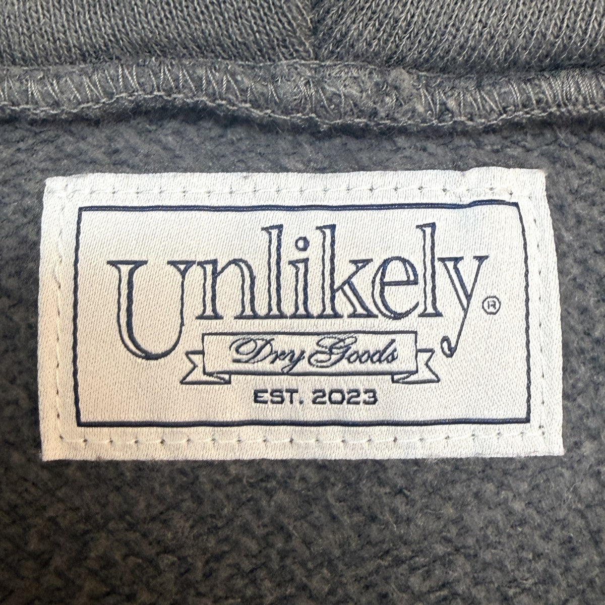 Unlikely 26SS/RAGLAN ZIP HOODIE／ラグランジップアップパーカー/U26S-13-0004 古着・中古-6枚目のアイテム画像