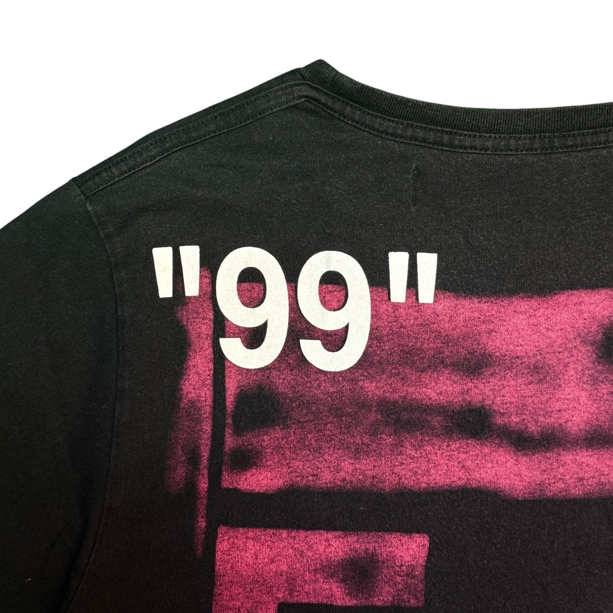 OFFWHITE 19SS/Stencil S／S Slim T-Shirt／スリムフィットTシャツOMAA027R19185015 古着・中古-3枚目のアイテム画像
