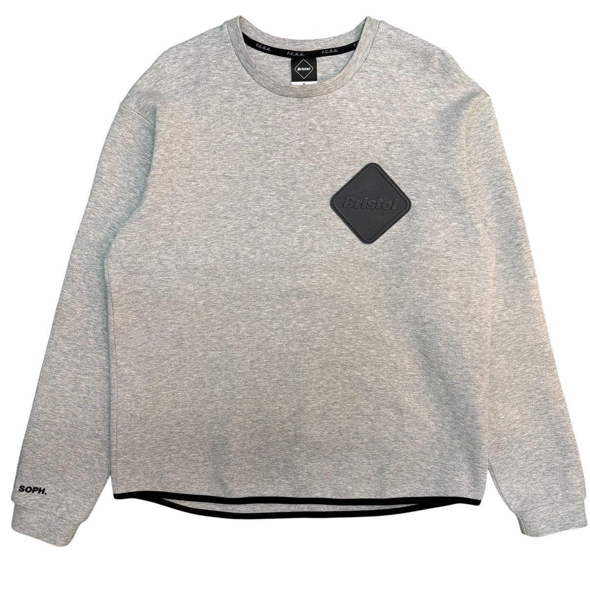 F．C．R．B． 19AW/SWEAT CREW NECK TOP／ワンポイントクルーネックスウェットFCRB-192005 古着・中古-1枚目のアイテム画像