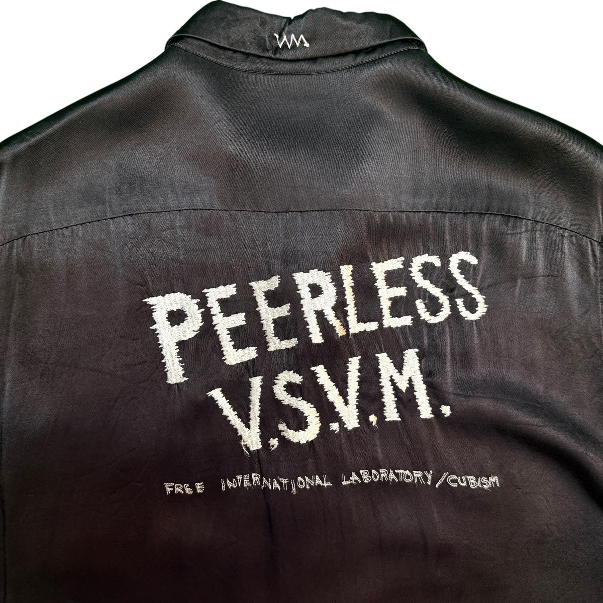 VISVIM 18SS/IRVING SHIRT S／S PEERLESS／レーヨンオープンカラーシャツ/0118105011030 古着・中古-3枚目のアイテム画像