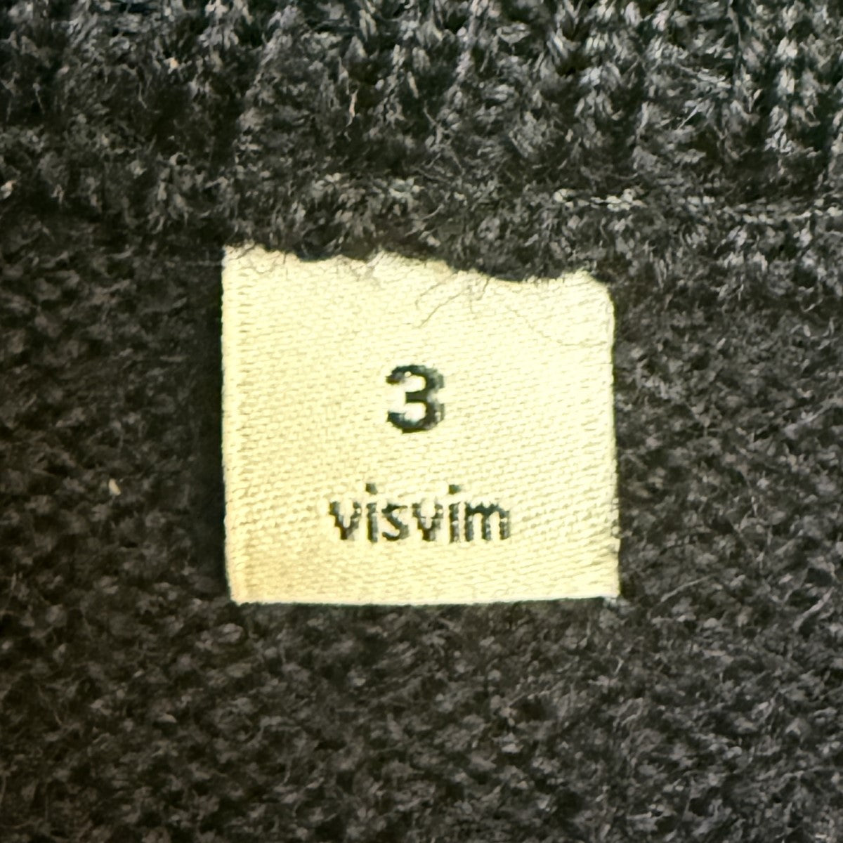 VISVIM 16SS/Wool Crewneck Knit Sweater／ウールクルーネックニット/0116105015005 古着・中古-5枚目のアイテム画像