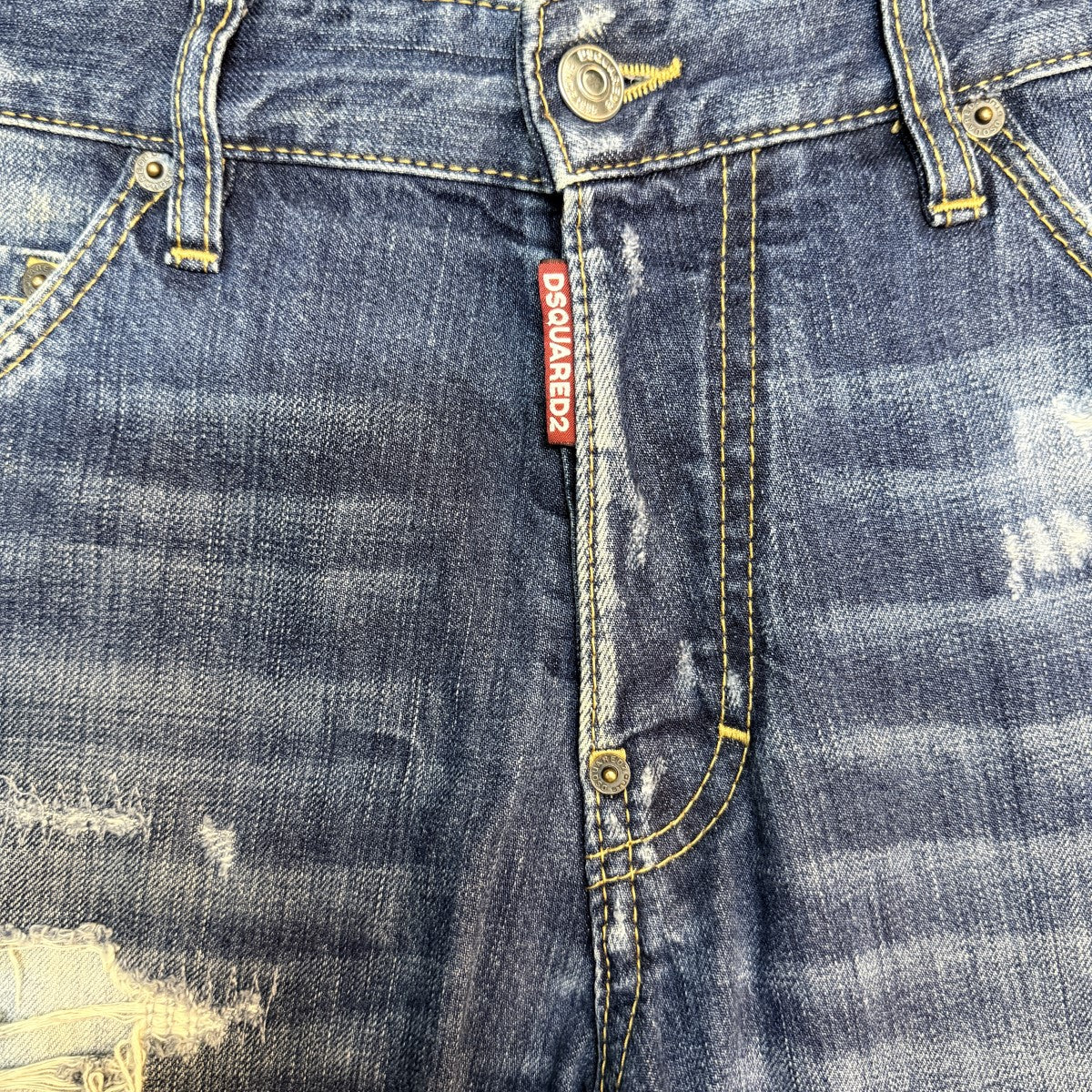 16AW/COOL GUY JEAN／ダメージ加工スキニーデニムパンツS71LB0170 S30309