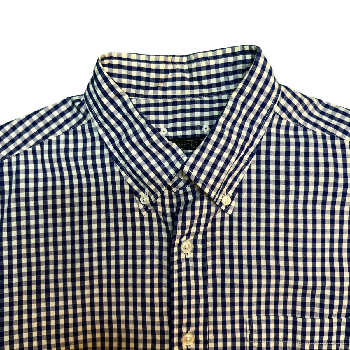 SOPHNET． 19SS/S／S COLOR BLOCK B．D SHIRT／半袖ボタンダウンチェックシャツ/SOPH-190094 古着・中古-3枚目のアイテム画像