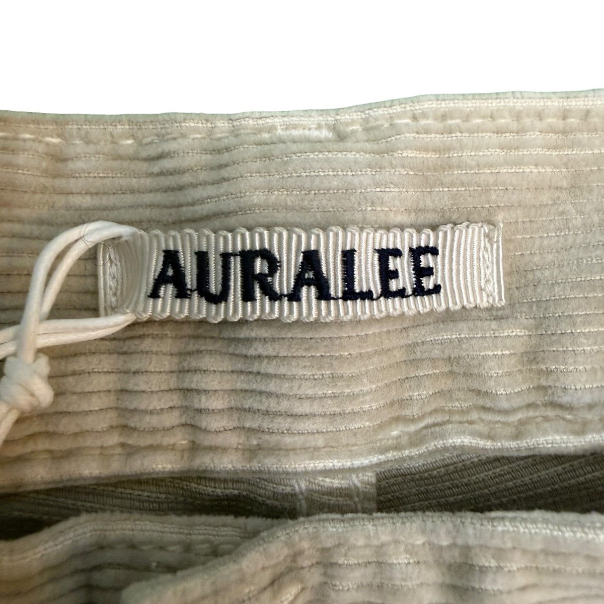 AURALEE 26SS/GARMENT-DYED FINX CORDUROY 5P WIDE PANTS／コーデュロイワイドパンツ/A26SP02FX 古着・中古-4枚目のアイテム画像