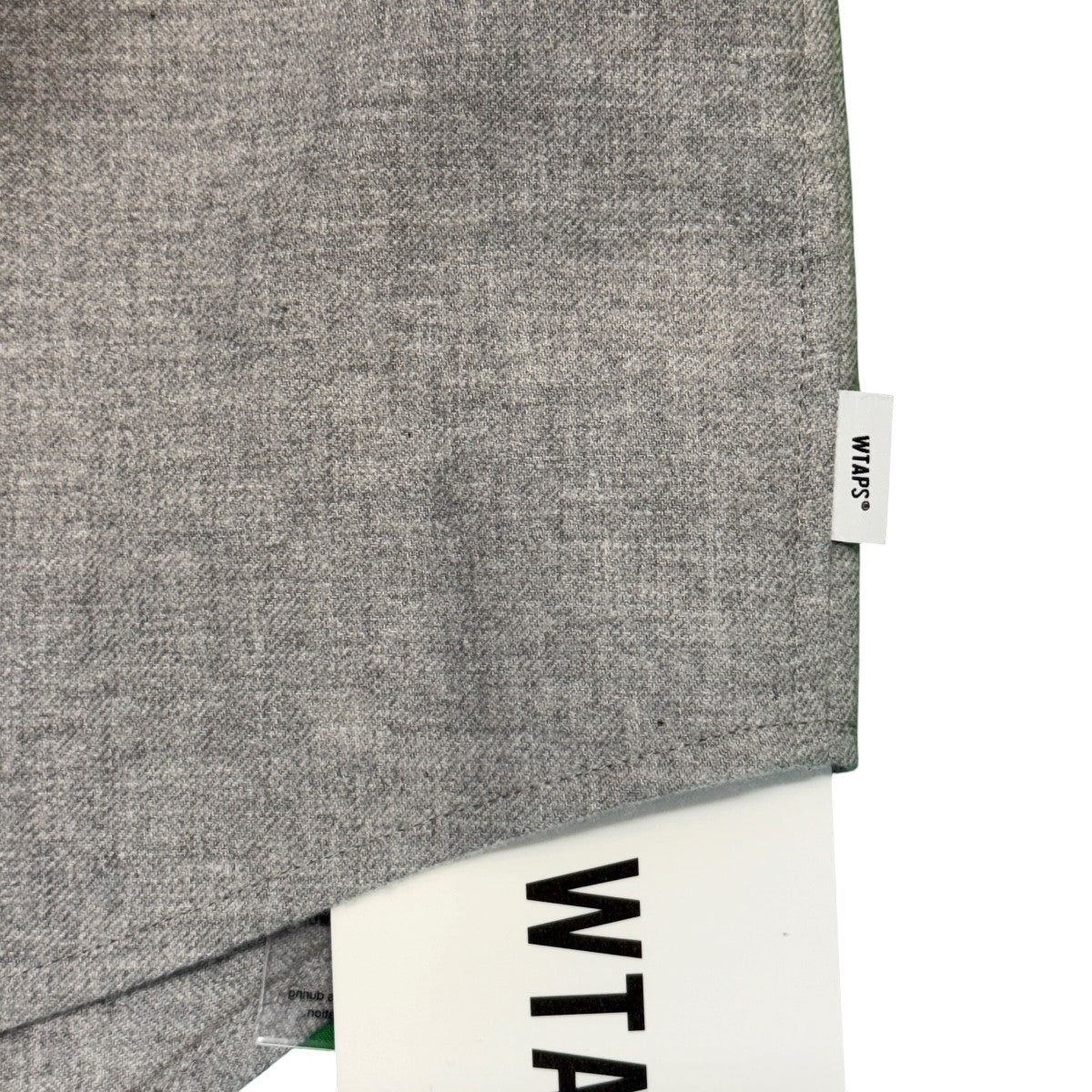 WTAPS 26SS/LEAGUE SS ／ COTTON． TWILL／ベースボール半袖シャツ/261DQDT-SHM06 古着・中古-5枚目のアイテム画像