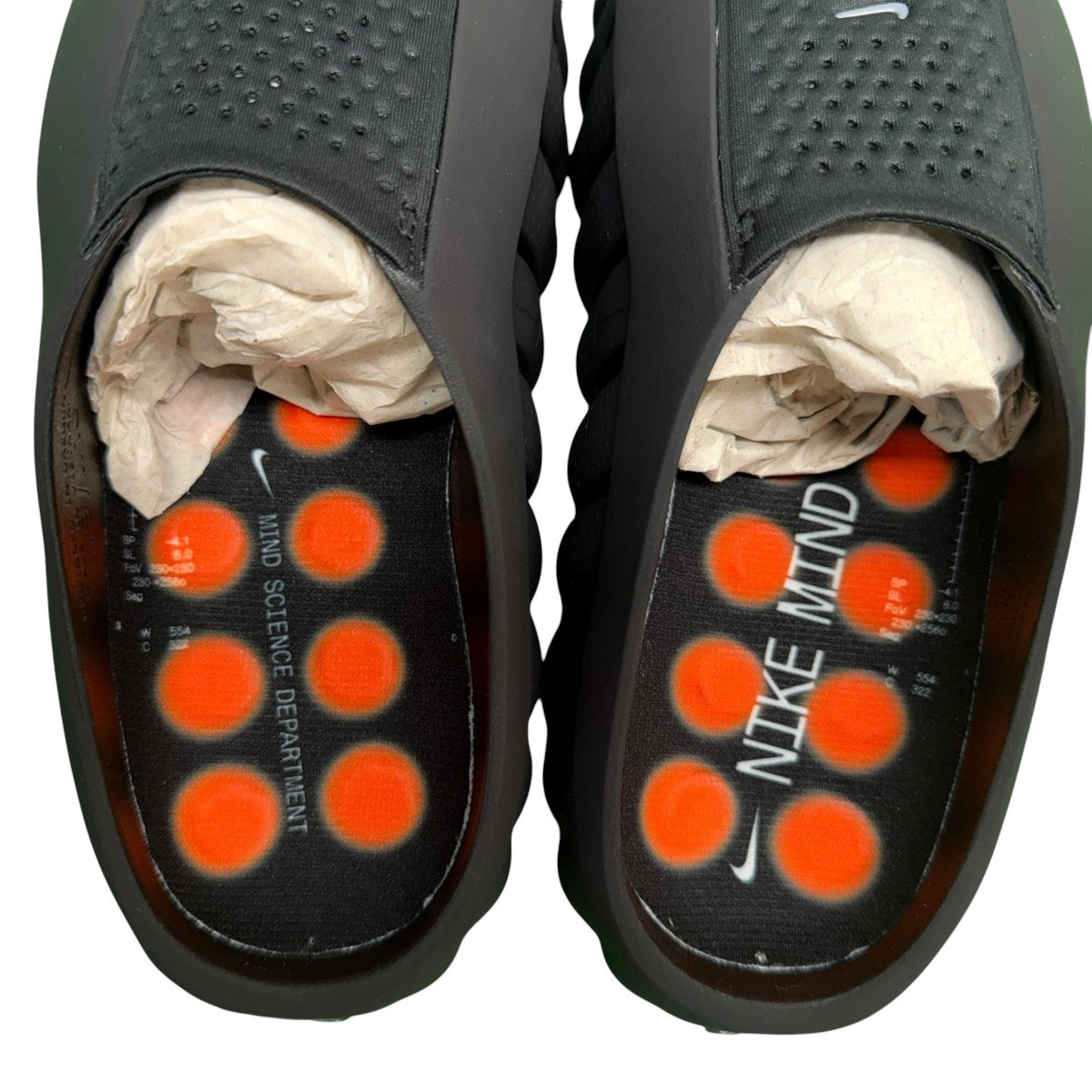 NIKE 26SS/Mind 001 Mules Black／Hyper Crimson／マインド001 ミュールブラック／ハイパークリムゾン サンダル/HQ4307-001 古着・中古-6枚目のアイテム画像