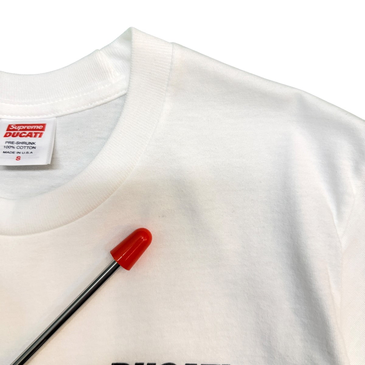 Supreme 24SS/Ducati Logo Tee／ドゥカティ ロゴTシャツ 古着・中古-4枚目のアイテム画像
