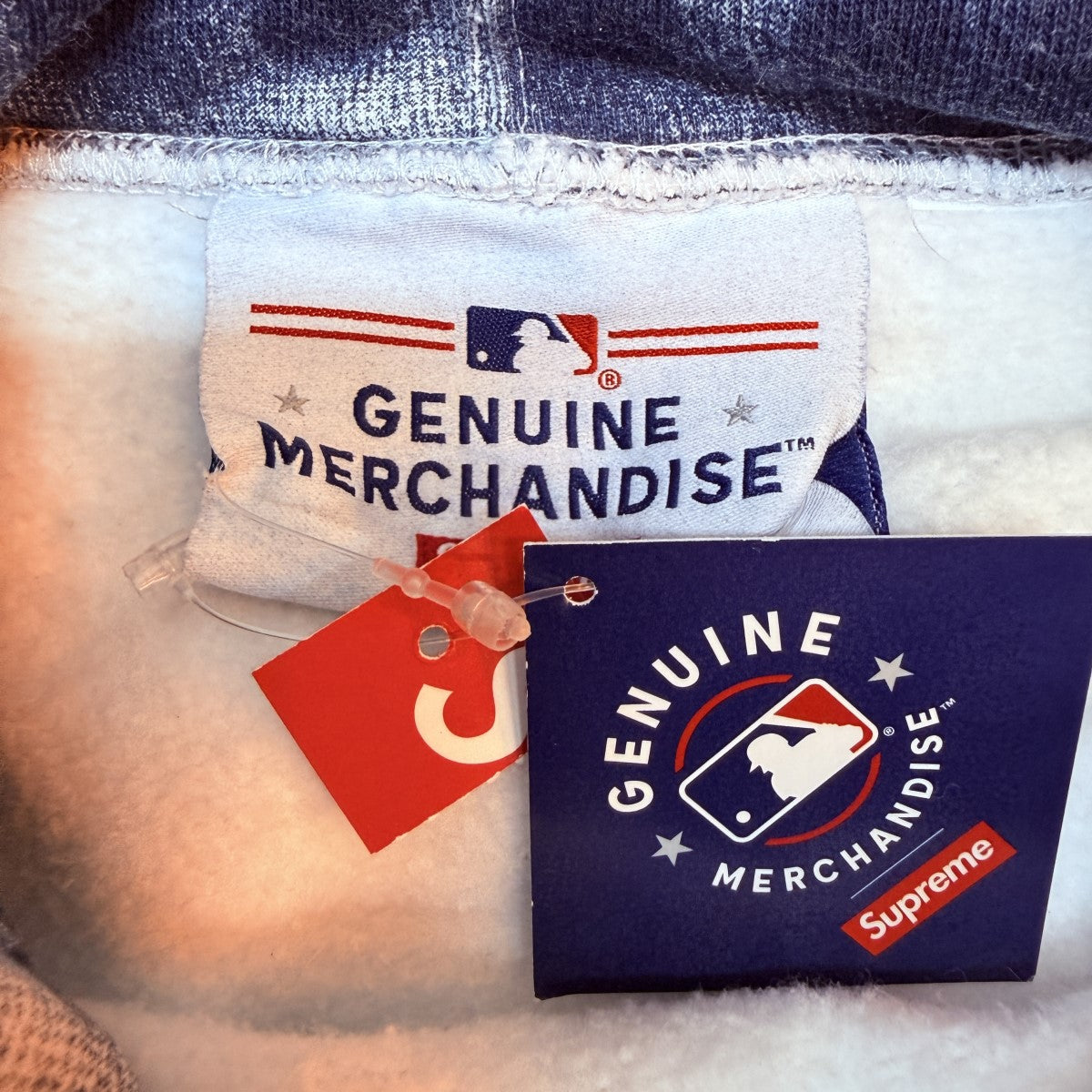 Supreme 21AW/New York Yankees Airbrush Hooded Sweatshirt／ニューヨークヤンキース エアブラシスウェットパーカー/中国製 古着・中古-6枚目のアイテム画像
