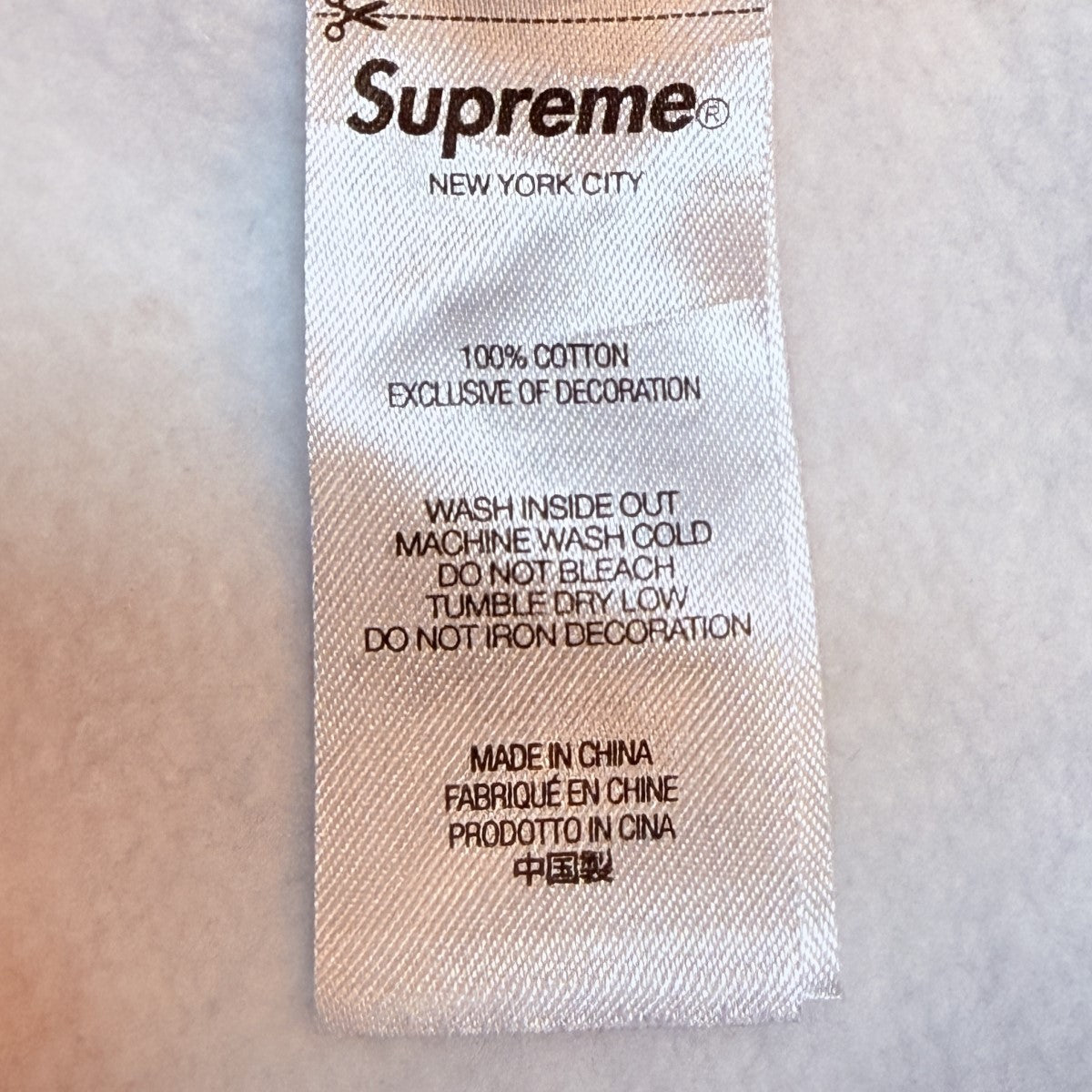 Supreme 21AW/New York Yankees Airbrush Hooded Sweatshirt／ニューヨークヤンキース エアブラシスウェットパーカー/中国製 古着・中古-8枚目のアイテム画像