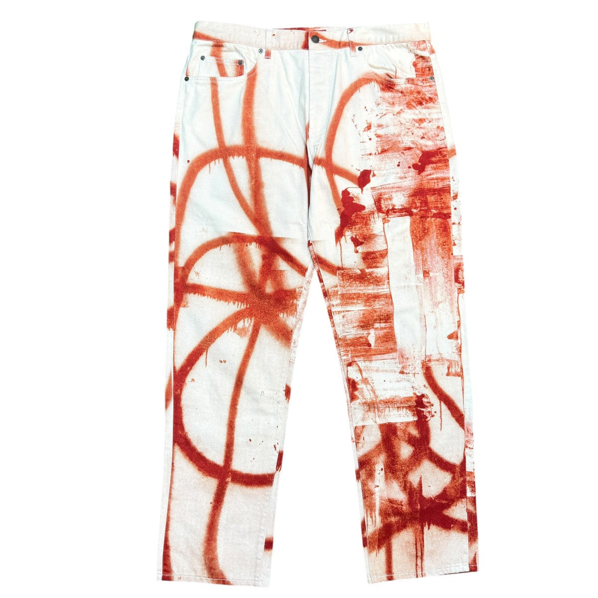 21AW/Christopher Wool／Supreme Regular Jean／クリストファー・ウール／シュプリーム レギュラーデニムパンツ/中国製