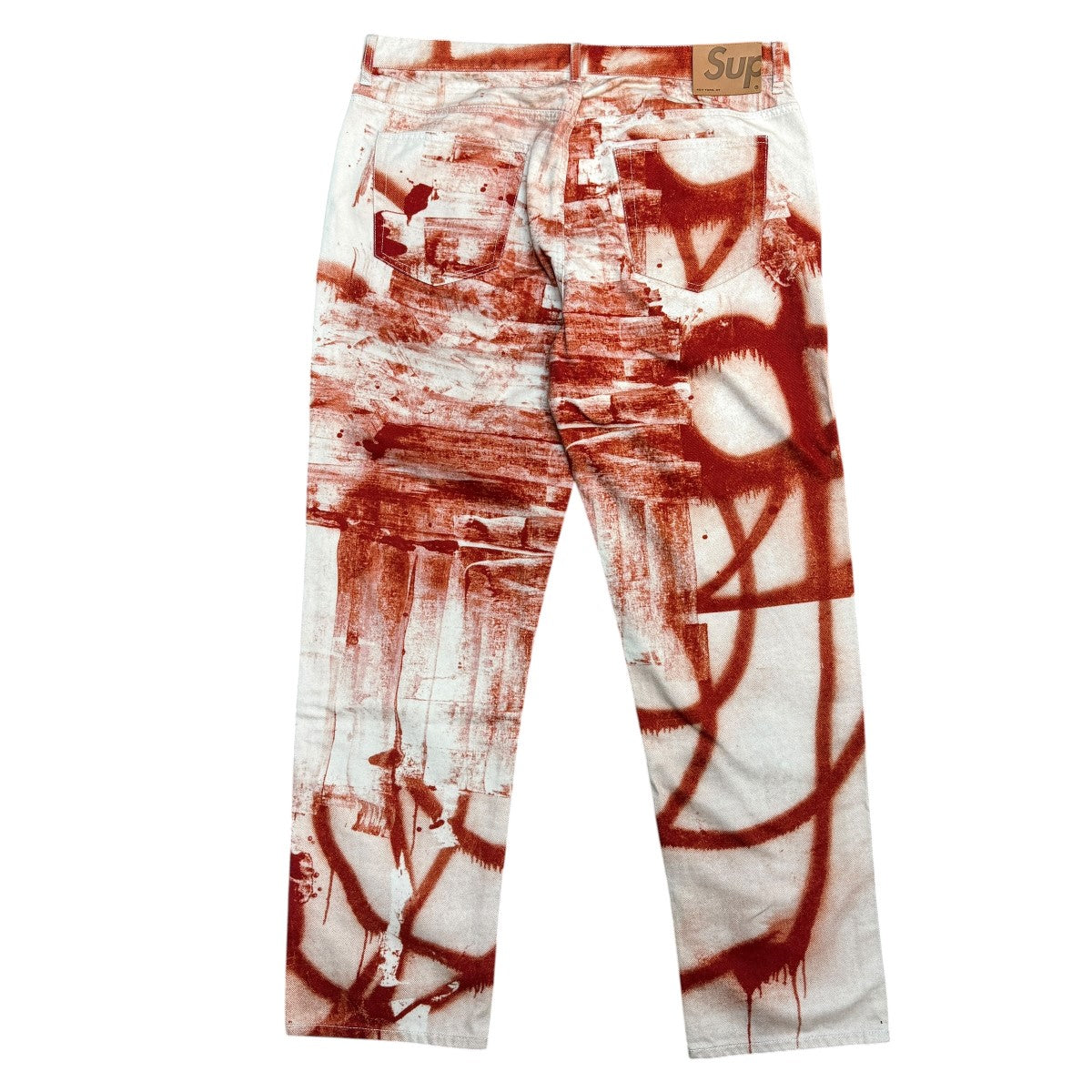 Supreme 21AW/Christopher Wool／Supreme Regular Jean／クリストファー・ウール／シュプリーム レギュラーデニムパンツ/中国製 古着・中古-2枚目のアイテム画像