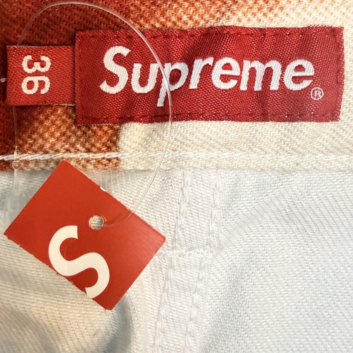 Supreme 21AW/Christopher Wool／Supreme Regular Jean／クリストファー・ウール／シュプリーム レギュラーデニムパンツ/中国製 古着・中古-9枚目のアイテム画像