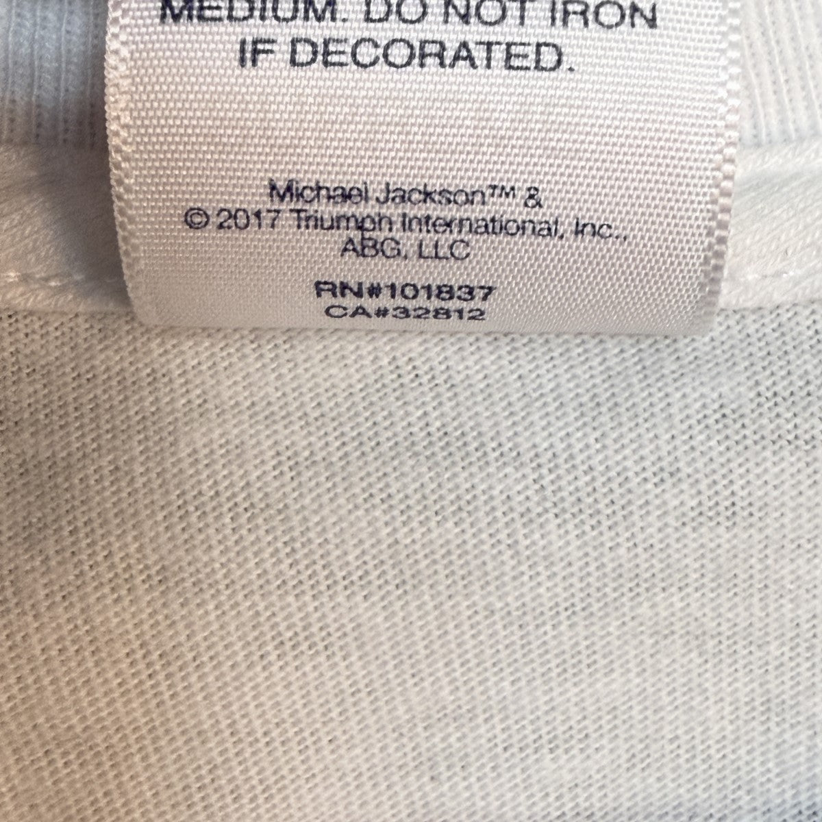 Supreme 17SS/Michael Jackson Tee／マイケルジャクソンTシャツ 古着・中古-6枚目のアイテム画像