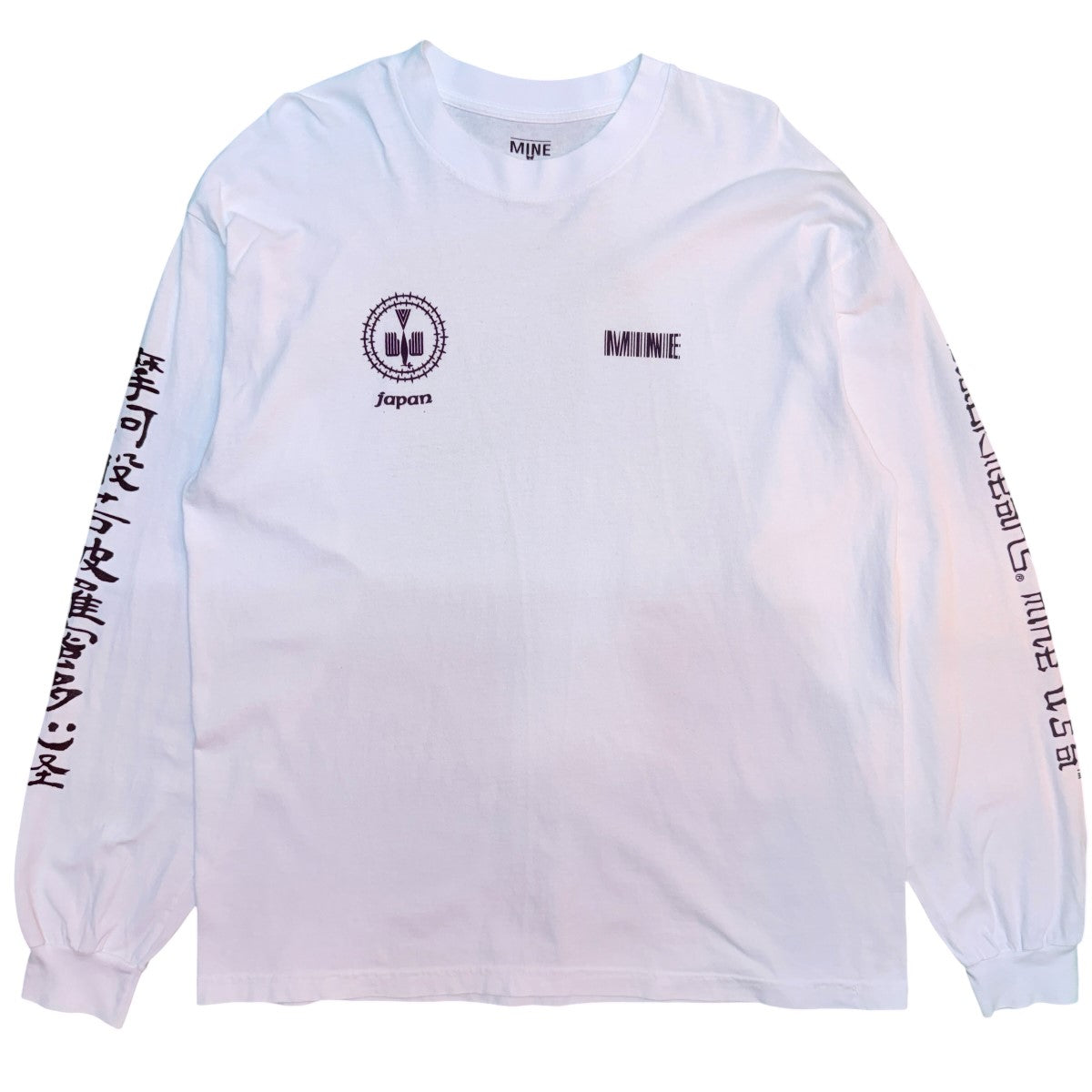blackmeans×MINE 24SS/#01 L／S／コラボロングスリーブTシャツ/USA製 古着・中古-1枚目のアイテム画像
