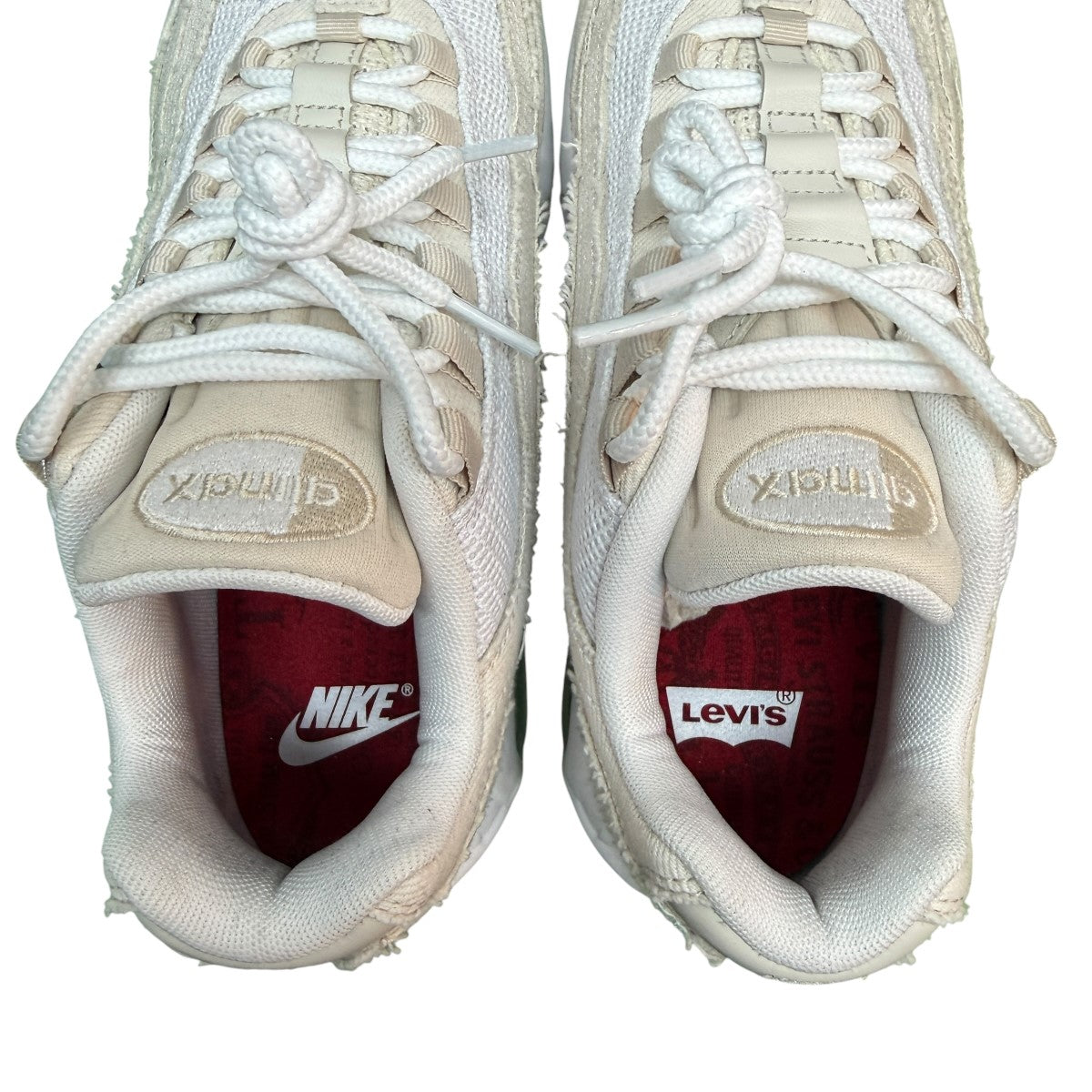 NIKE×LEVI’S Max 95 OG Denim White／エアマックス95 OG デニムホワイト スニーカー/HM4743-100 古着・中古-6枚目のアイテム画像