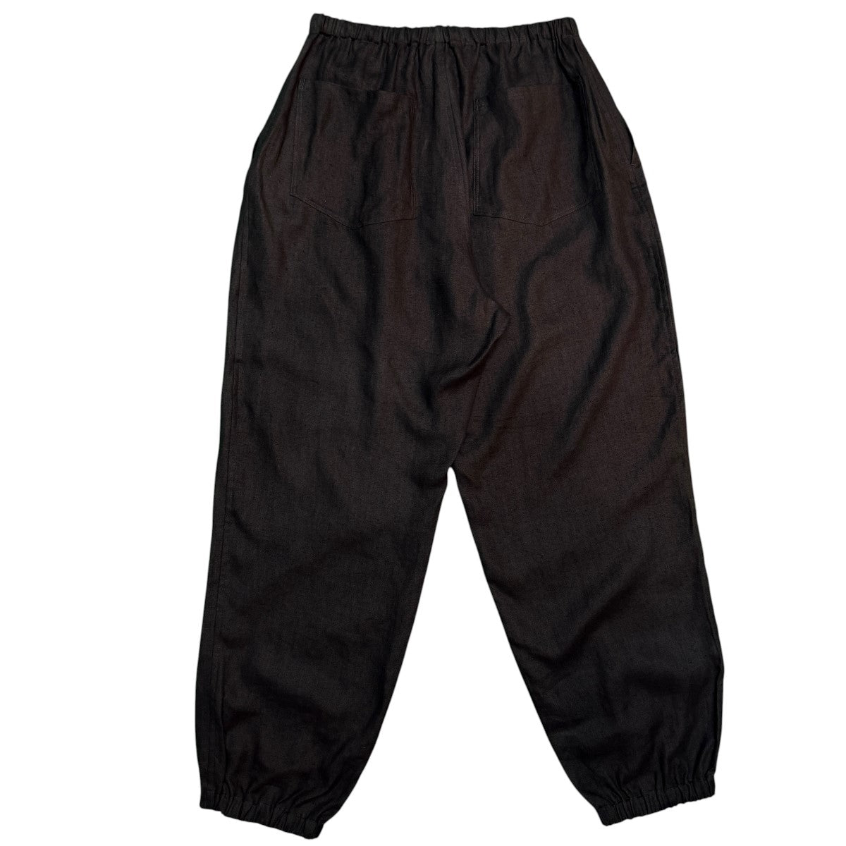 COMOLI 26SS/カナパ ドローストリングパンツ／ヘンプリラックスパンツ/D01-03009 古着・中古-2枚目のアイテム画像