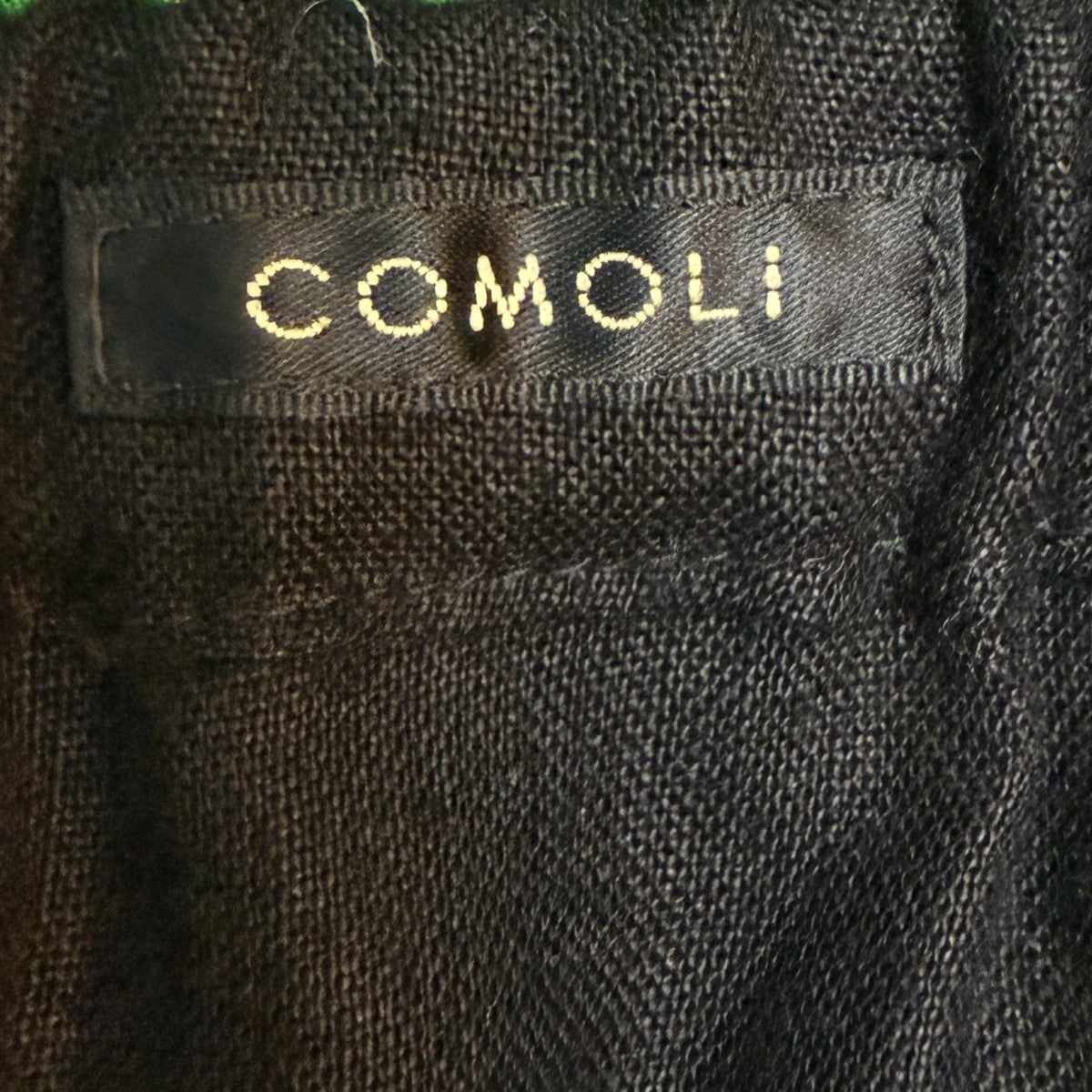 COMOLI 26SS/カナパ ドローストリングパンツ／ヘンプリラックスパンツ/D01-03009 古着・中古-6枚目のアイテム画像