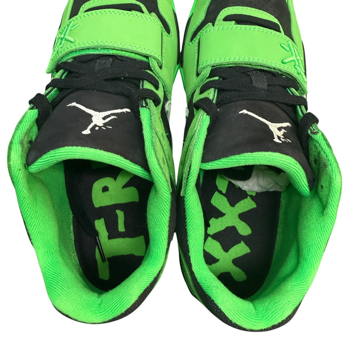 NIKE×TRAVIS SCOTT 26SS/Jordan Jumpman Jack CJ1 T-Rexx Green Spark
